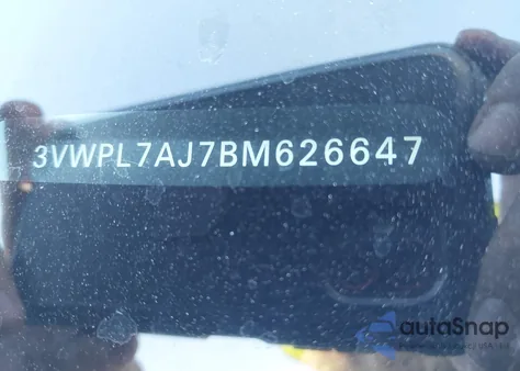 2011 Volkswagen Jetta Sportwagen 2.0L Tdi z USA, uszkodzony, nr VIN 3VWPL7AJ7BM626647